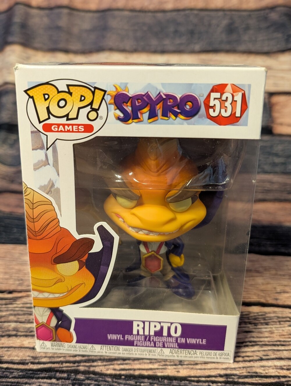 Funko Pop Games Spyro Ripto #531